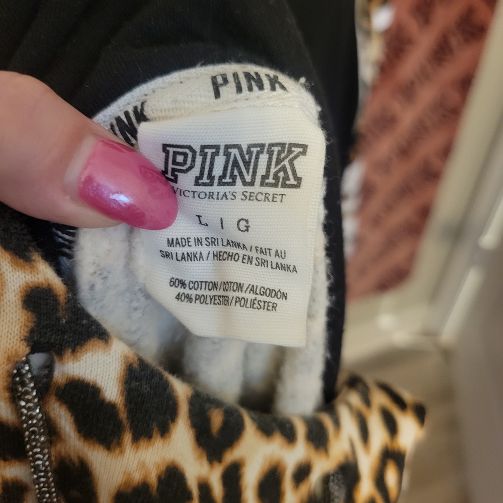 PINK Victoria's Secret 3pc HTF Leopard Print Bundle - Picture 7 of 16